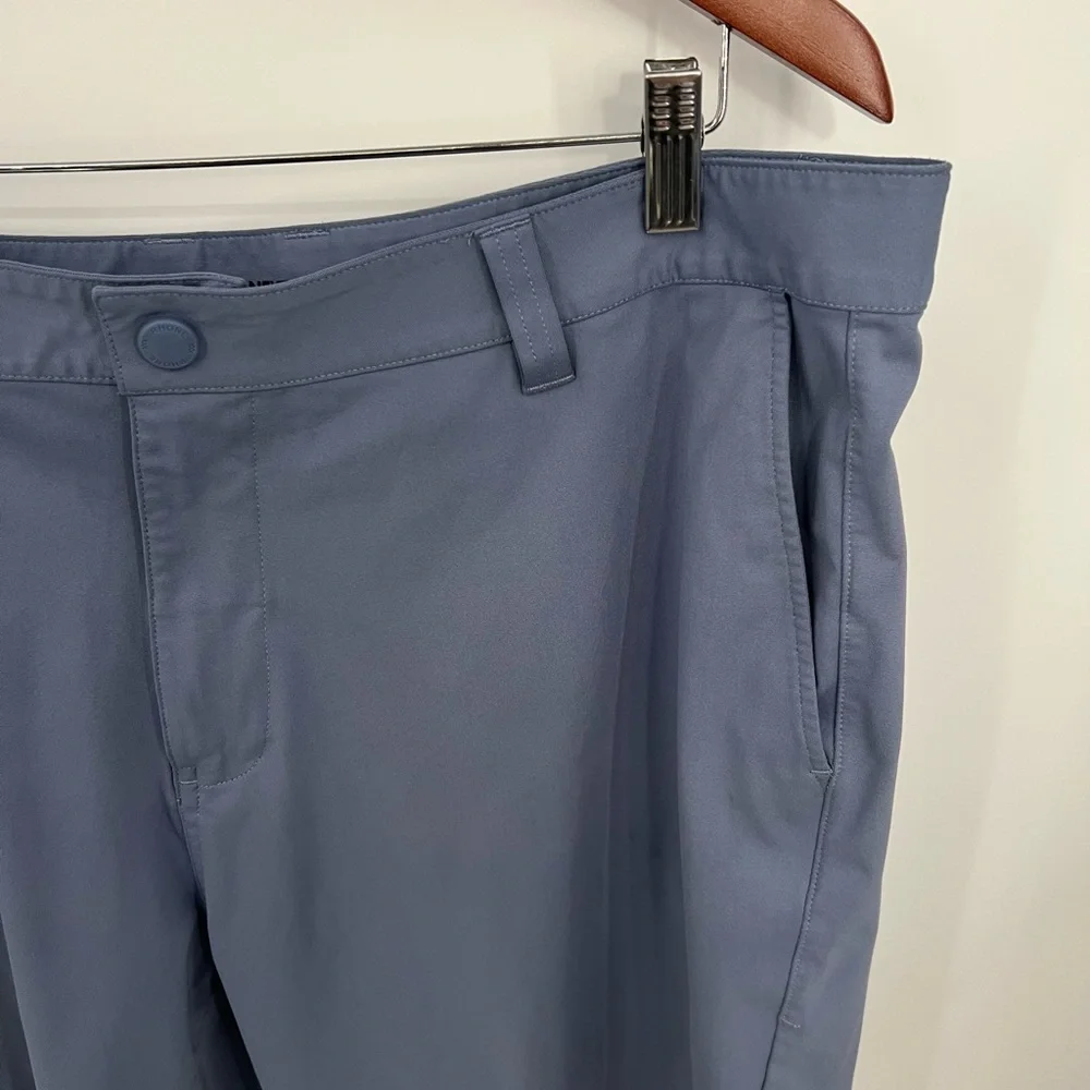 Rhone blue active golf shorts